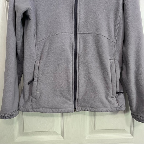 The North Face Zip Up Jacket Fleece Gray Women’s Size Small Full Zip Outdoors - Picture 3 of 11